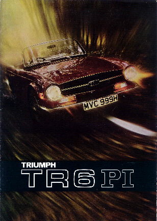 Triumph TR 6 PI  (R&uumlckseite)